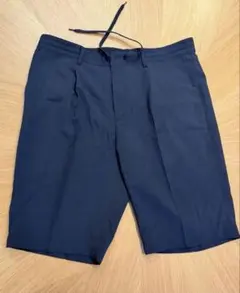 COMOE CA ISM ネイビー ショートパンツ バックポケット付き LLのサムネイル
