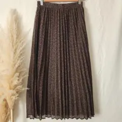 ✱ 美品 GU 小花柄 プリーツスカート S ✱