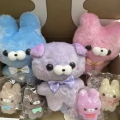 すくっとたっちさん ぬいぐるみマスコット ふあふあソフビますこっと まとめ売り