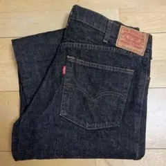 80s Levi's リーバイス503 先染めブラック W33 状態◎