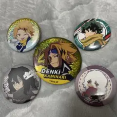 【僕のヒーローアカデミア】缶バッジ 5個セット