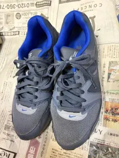 NIKE AIR スニーカー グレー×ブルー　美品