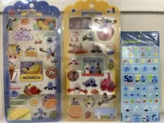 ドロップジュリーシール タイルシール パペットスンスン 3枚セット【正規品】