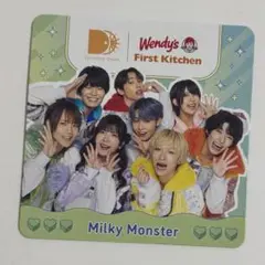 MilkyMonster みるもん　コースター　ウェンディーズ　DD コラボ