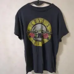 GUNS N' ROSES Tシャツ ダークブルー