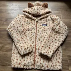 Patagonia フリースジャケット 100cm~ フード付きパタゴニアキッズ