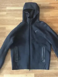 Nike ブラック フード付きパーカー Gサイズ