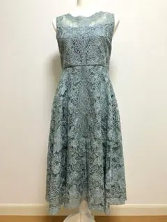 Bo・Dre 　バドレ　ラメ入り　ワンピース ライトカーキ　13号　XL 美品