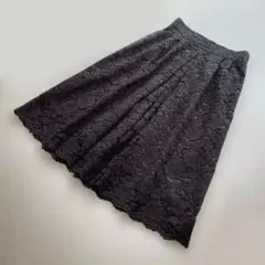 ロペ ROPE 花柄 レース キュロット フレア スカート オケージョン