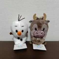 ユニベア コーシュ オラフ ぬいぐるみ コスチューム 2点セット アナと