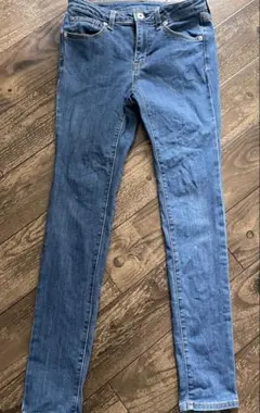 GU スキニーデニム デニムブルー