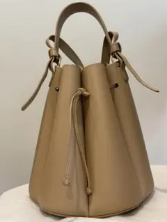 POLÈNE Numero Huit ベージュ ポレーヌ カヌレバッグ
