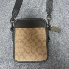 Coach レザーショルダーバッグ