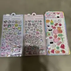 3Dレリーフクリスタルシール　ぷっくりシール　ぽっこりシール