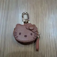 ハローキティ コインケース チャーム　キーホルダー　茶色　新品未使用