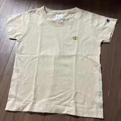 Champion ベージュ Tシャツ　　140センチ