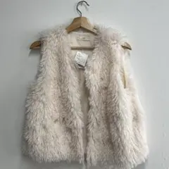 未使用 cepo クリーム ファーベスト クリーム色 タグ付き サイズM