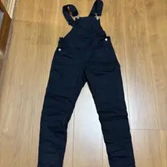 黒のオーバーオール 150cm