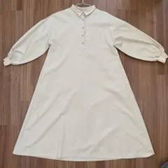 selectMOCA シャツワンピース　アイボリー