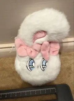 エスターバニー ぬいぐるみ フェイスミニポーチ　ホワイトバニー