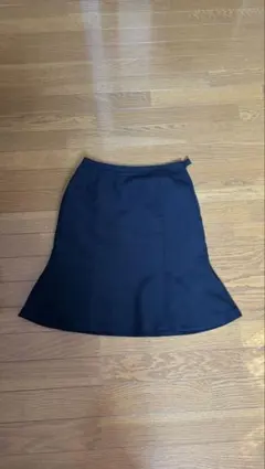 事務服スカート　UNILADY 黒 フレアスカート 11号