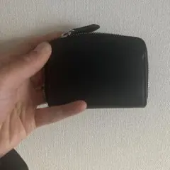 牛革 小銭＆カードケース　ファスナー式