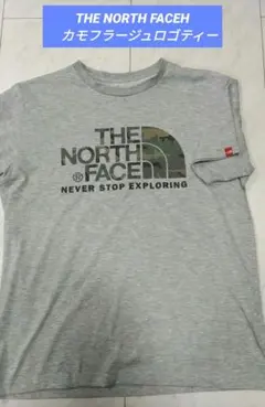 THE NORTH FACE S/Sカモフラージュロゴティー /NT31932