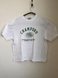 ゴーヤチャンプルTシャツ　裾きりっぱなし