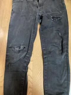 AZULダメージスキニー