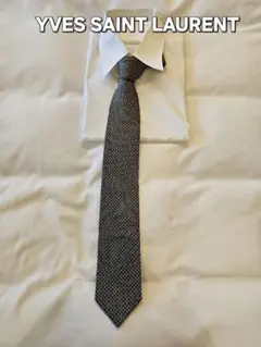 Yves Saint Laurent 幾何学模様 ネクタイ