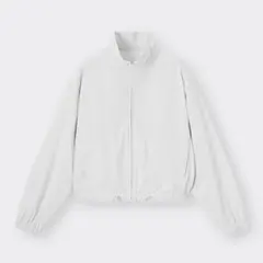 【美品】GU UVカットマルチテックジャケットGA+E オフホワイト　白