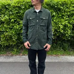 希少 Barbour バブアー デッキオーバーシャツジャケット Mのサムネイル