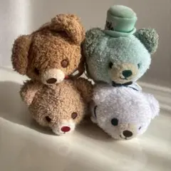 ディズニー ツムツム ぬいぐるみ 4点セット ユニベア