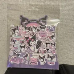 【韓国限定】サンリオ　クロミちゃん　クロミシール　ぷくぷく立体シール