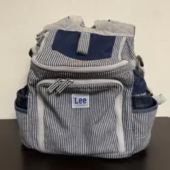 【美品】ペットパラダイス Lee ヒッコリー ハグ＆リュック キャリーバッグ Sのサムネイル