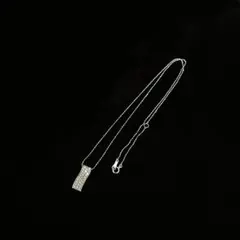 Preludeプレリュード ネックレス ダイヤモンド Pt-IN 喜平チェーン