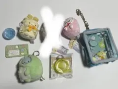 すみっコぐらし　とかげ　恐竜　ぶらさげぬいぐるみ　てのり キーホルダー まとめ