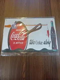 ブリキ看板 アンティーク雑貨