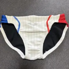 arena 競パン ホワイト×ブルー【希少】/ swim wear - メルカリ
