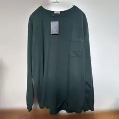 Goodwear 長袖 ポケットTシャツ XXL JUNGLE GRNのサムネイル