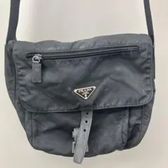 a864 PRADA【プラダ】 トートバッグ 三角ロゴ 三角プレート* - メルカリ