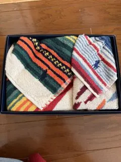 【新品未使用】ポロラルフローレン タオルセット 2枚　早い者勝ち