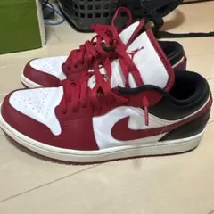 Nike Air Jordan 1 Low ホワイト/レッド/ブラック