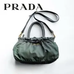 PRADA プラダ ナイロン 巾着 2way バッグ ショルダーバッグ