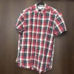 Ｈ＆Ｍ　チェック柄 半袖シャツ Mサイズ