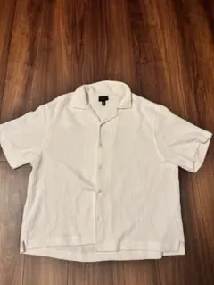 H&M LOOSE FIT 半袖シャツ ホワイトのサムネイル