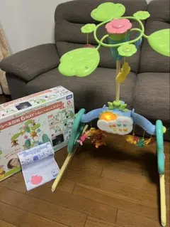 [動作確認済み•新品電池入り] くまのプーさん6WAY ジムにへんしんメリー