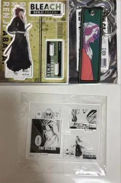 BLEACH 阿散井恋次 アクリルスタンド フライトタグ セット