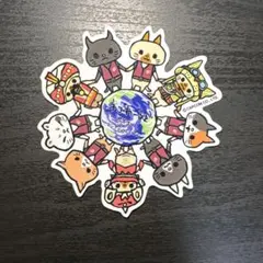 B-SIDE LABEL × CAPCOM アイルー ステッカー