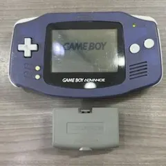 ゲームボーイアドバンス バイオレット 本体 GBA 動作確認済み